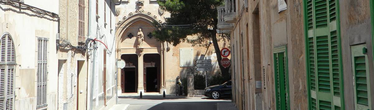 Altstadtgasse in Petra