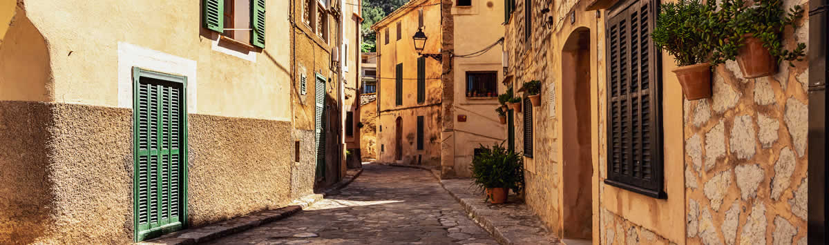 Altstadtgasse in Valdemossa