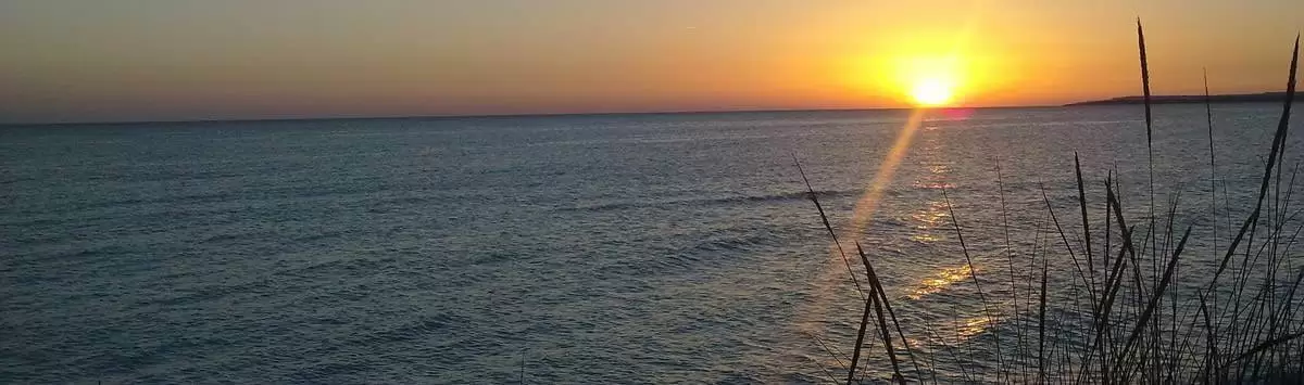 Vista al mar desde Es Trenc