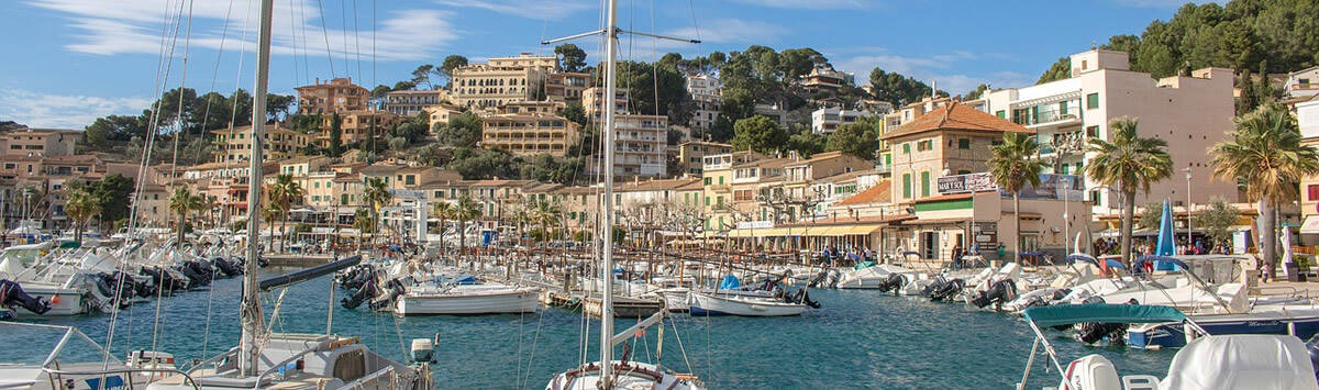 Hafen in Port de Sóller