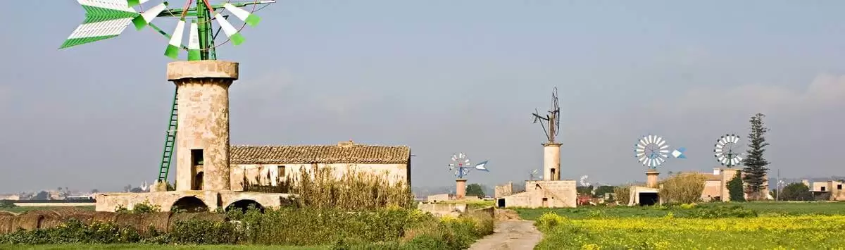 Molinos de viento de Mallorca