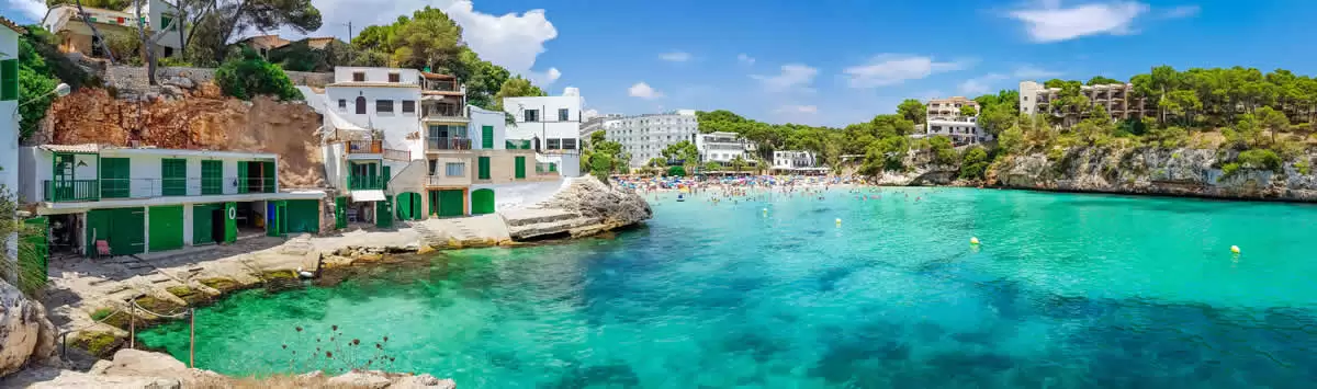 Strand von Cala Santanyi auf Mallorca