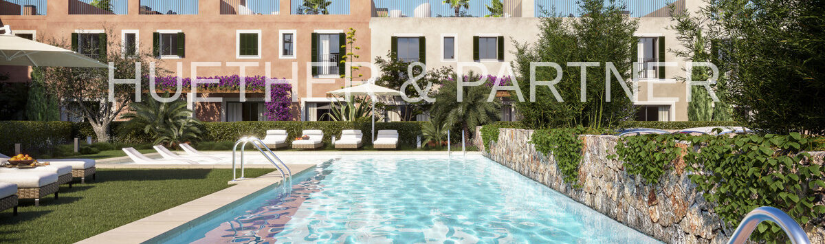 Bild zum Objekt: Wohnungen mit 2 – 3 SZ, G.-Pool ab 320.000 EUR zum Verkauf; Neubau