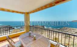 Fantastische Meerblickwohnung in erster Linie mit wunderschöner Terrasse in Santa Ponsa