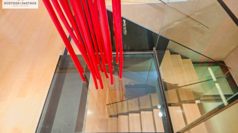 Glasdetail Treppe