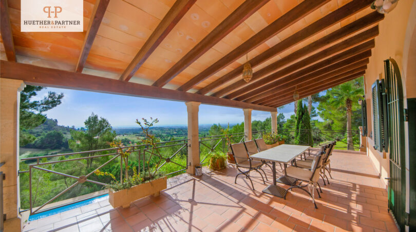 Terrasse und Blick